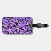 Violet Flowers Bagagelabel Mooie Viooltjes (Achterkant horizontaal)