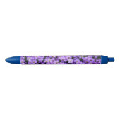 Violet Flowers Blauwe Inkt Pen (Voorkant)