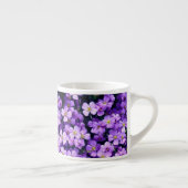 Violet Flowers Espresso Cup Kop (Rechts)