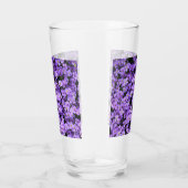 Violet Flowers Glas (Rechts)