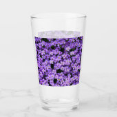 Violet Flowers Glas (Voorkant)