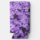 Violet Flowers Koelbox Seltzer Blikjeskoeler (Achterkant)