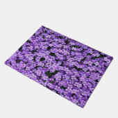 Violet Flowers - Lente Deurmat (Schuin)