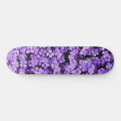Violet Flowers - Lente Persoonlijk Skateboard (Horizontaal)