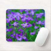 Violet Flowers Mousepad Muismat (Met muis)