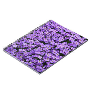 Violet Flowers Notitieboek