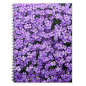 Violet Flowers Notitieboek (Voorkant)