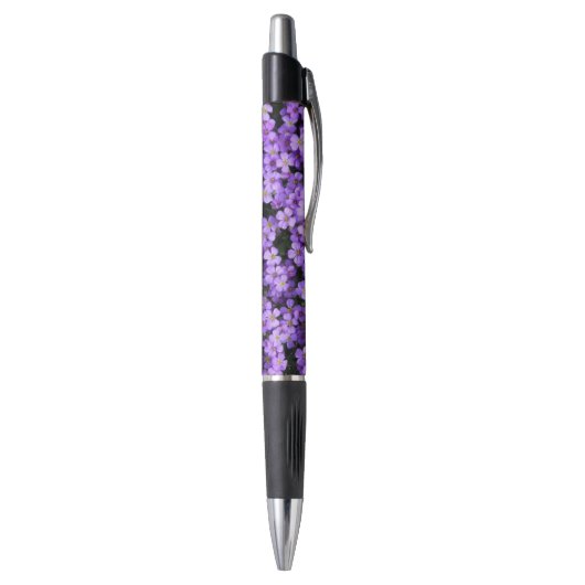Violet Flowers Pen (Achterkant (Verticaal))