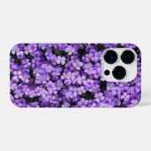 Violet Flowers Spring iPhone Hoesje (Achterkant horizontaal)