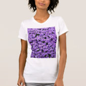 Violet Flowers T-shirt (Voorkant)