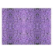 Violet Flowers Tablecloth Violet Tafelkleed (Voorkant (Horizontaal))