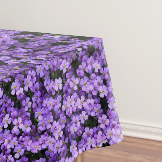 Violet Flowers Tablecloth Violet Tafelkleed (Voorbeeld)