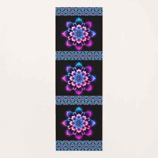 Violet Flowers Yogamat (Voorkant)