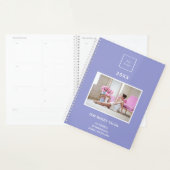Violet foto business logo schoonheidssalon planner (Display)