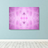 VIOLET - Fractal Art - Canvas Afdruk (Insitu (Houten vloer))