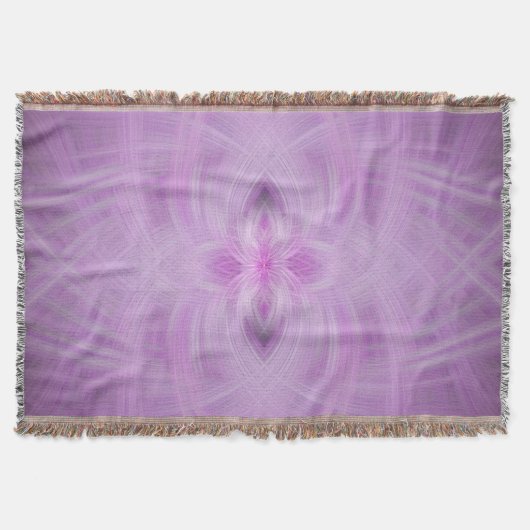VIOLET - Fractal Art - Deken (Voorkant)