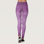 VIOLET - Fractal Art - Leggings (Achterkant)