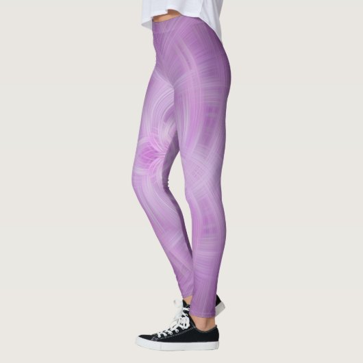 VIOLET - Fractal Art - Leggings (Links)