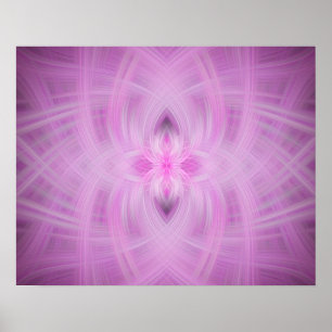 VIOLET - Fractal Art - Poster