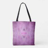VIOLET - Fractal Art - Tote Bag (Achterkant)