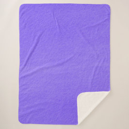 Violet Froth Sherpa Blanket Deken