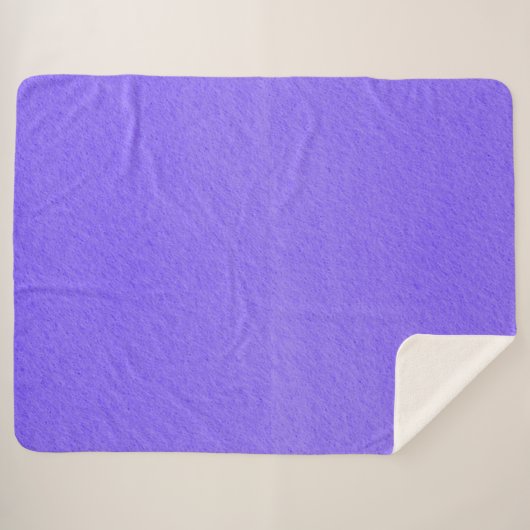 Violet Froth Sherpa Blanket Deken (Voorkant (horizontaal))