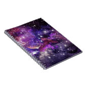Violet Galaxy Melkweg met Planet Notitieboek (Rechterzijde)