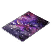 Violet Galaxy Melkweg met Planet Notitieboek (Linkerzijde)