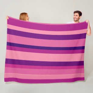 Violet Garden Fleece Deken