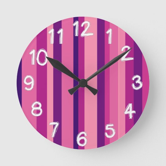 Violet Garden  Ronde Klok (Voorkant)
