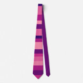 Violet Garden Stripes Stropdas (Voorkant)
