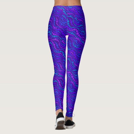 Violet Gears Leggings (Achterkant)