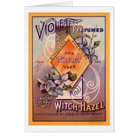 Violet geparfumeerd - 1903 (Voorkant)