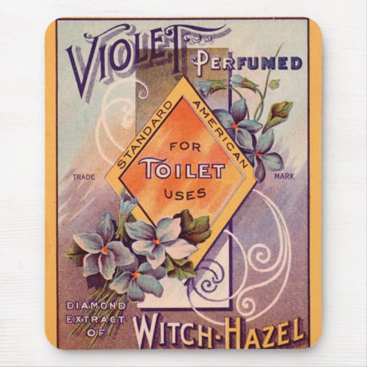 Violet geparfumeerd - 1903 muismat (Voorkant)