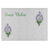 Violet, glazen snijvlak snijplank (Voorkant)