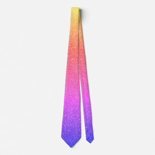 Violet glitter stropdas (Voorkant)