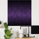 Violet Gothic Ombre Background Art Poster (Thuiskantoor)
