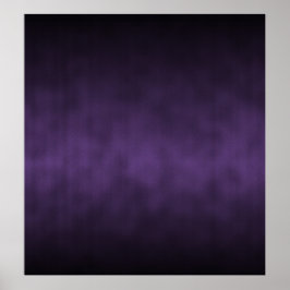 Violet Gothic Ombre Background Art Poster