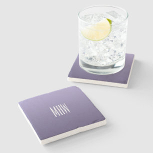 Violet Gradiënt aangepast monogram onderzetter