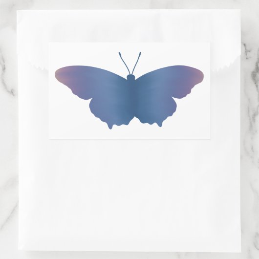 Violet Gradient Butterfly Sticker (Tas)