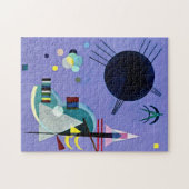 Violet-Green, colorful abstract artwork Legpuzzel (Horizontaal)