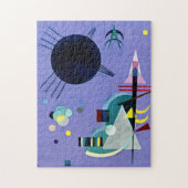 Violet-Green, colorful abstract artwork Legpuzzel (Verticaal)