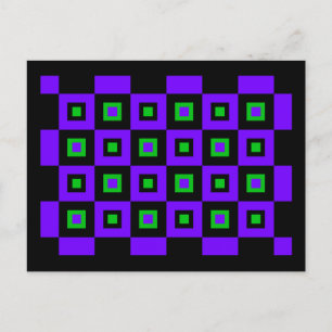 Violet Green Vertigo Briefkaart