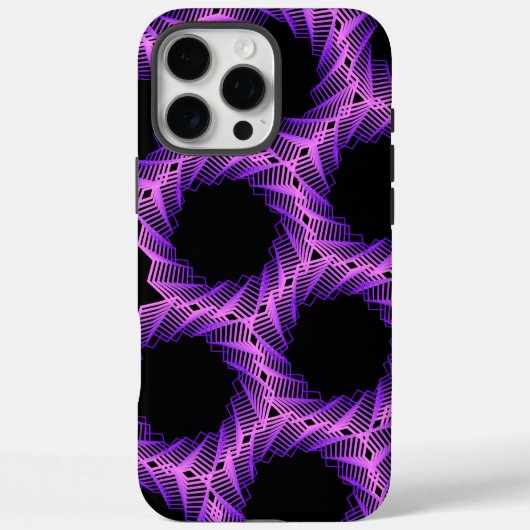 Violet Gridlock Case-Mate iPhone Case (Achterkant)