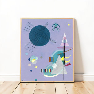 Violet - Groen, Kandinsky - 1926 Poster
