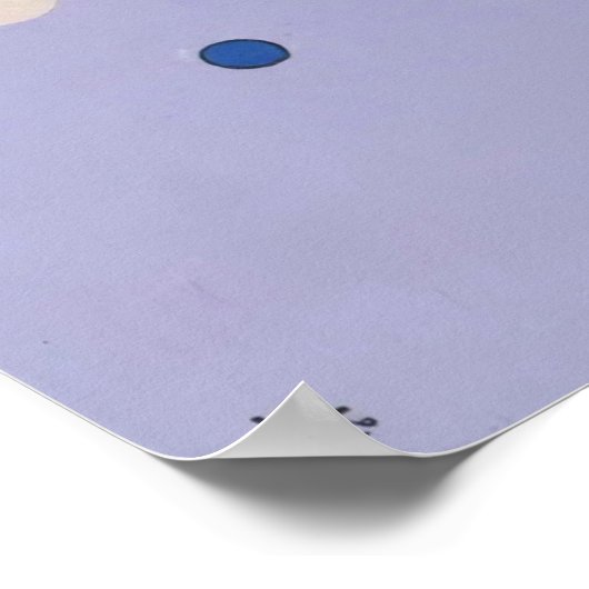 Violet - Groen, Kandinsky - 1926 Poster (Hoek)