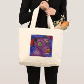 VIOLET GROTE TOTE BAG (Voorkant (product))