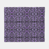 Violet Harmony Fleece Deken (Voorkant (Horizontaal))