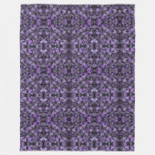Violet Harmony Fleece Deken (Voorkant)