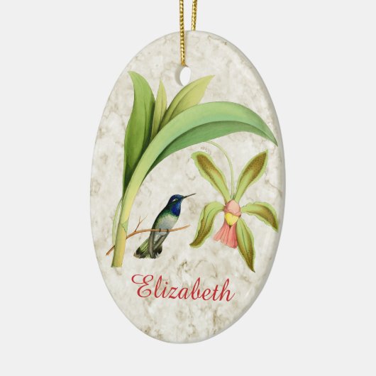 Violet Headed Hummingbird Ornament (Links)